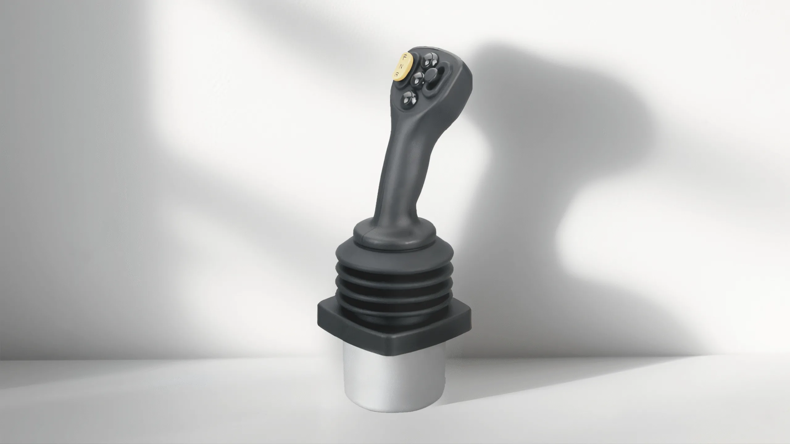 industrial joystick with buttons
